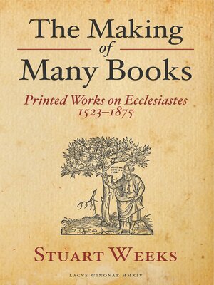 cover image of The Making of Many Books